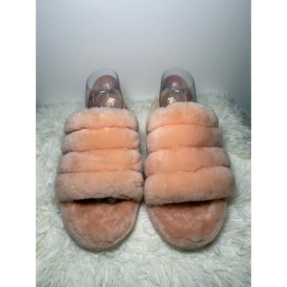 UGG Fluff Yeah Slide – Peach Fuzz - Picture 7 of 11